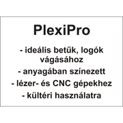 PlexiPro - anyagában színezett