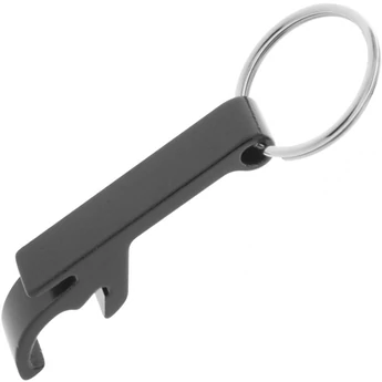 "Keta" kulcstartó - üvegnyitós, fekete