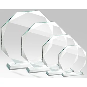 "Stockholm" üvegdíj - 15 cm-es