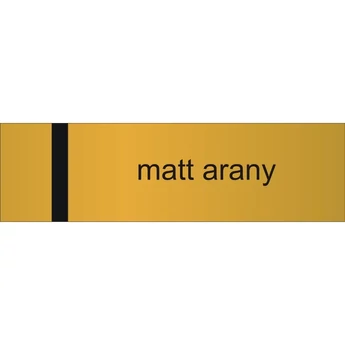 Laserply - 1,5 mm - matt arany / fekete - 305 x 305 mm - gravirnagyker.hu - gravíralapanyag - e3165-1,5-1/8