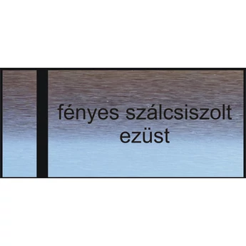 "Pietro" házszámtábla 200 x 90 mm - fényes szálcs.- 3 mm