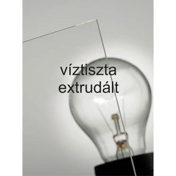 Plexiglas - 0,5 mm - víztiszta - 1270 x 1000 mm
