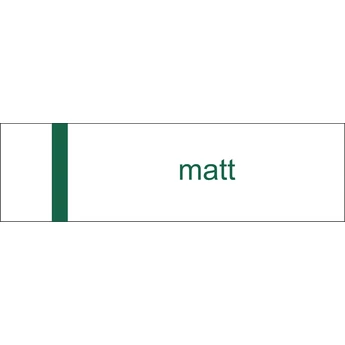 Laserply - 1,5 mm - fehér / zöld  -  1220 x 610 mm - gravirnagyker.hu - gravíralapanyag - e3118-1,5-1/1