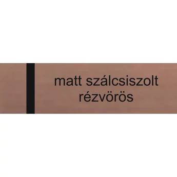 Laserply - 1,5 mm - szálcsiszolt rézvörös / fekete - 610 x 610 mm - gravirnagyker.hu - gravíralapanyag - e3195-1,5-1/2