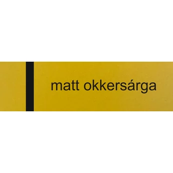 Lézerfólia HD - 0,2 mm - okkersárga / fekete - 610 x 305 mm