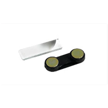 Magnemin - kitűzőmágnes 30 x 10 mm - műanyag bevonat