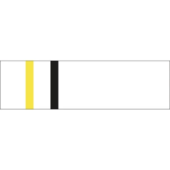 Lasertec 2 rétegű - 1,8 mm - fehér / sárga / fekete - 610 x 610 mm