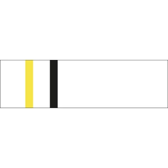 Lasertec 2 rétegű - 1,8 mm - fehér / sárga / fekete - 1220 x 610 mm
