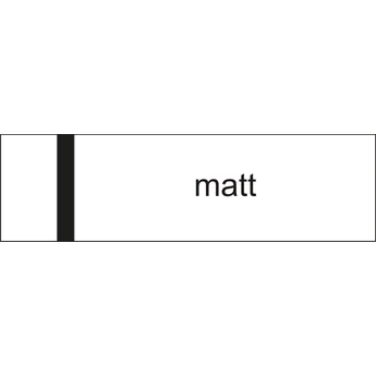 Lasertec - 2,3 mm - matt fehér / fekete - 610 x 610 mm - gravirnagyker.hu - gravíralapanyag - e5110-2,3-1/2