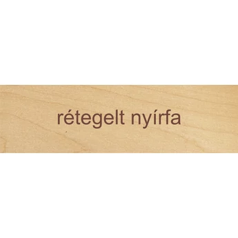 Laserwood - 3 mm - nyír - 750 x 500 mm