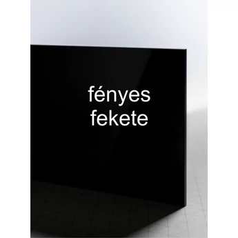 Green Cast - 3 mm - fekete - fényes / fényes - 500 x 300 mm - gravirnagyker.hu - gravíralapanyag - s74881-3-1/4
