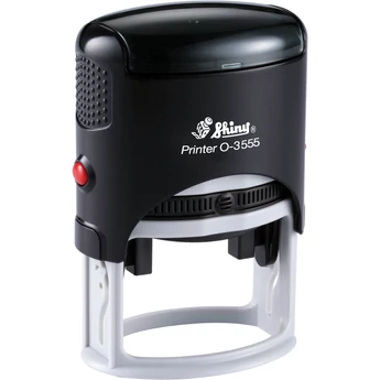 Shiny - O-3555 bélyegző - 35 x 55 mm - fekete ház / natúr párna Shiny - O-3555 bélyegző - 35 x 55 mm - fekete ház / natúr párna