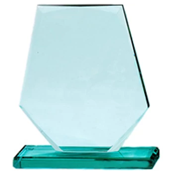 "Bora" üveg díj díszdobozban - 20 cm-es