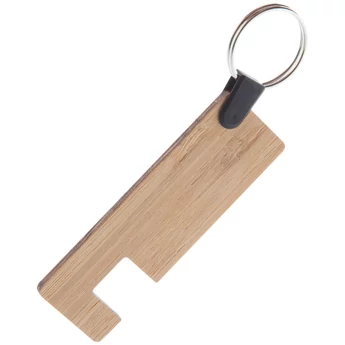 "Agut" mobiltelefon-tartó kulcstartó - bambusz - gravinagyker.hu - ajándéktárgyak - 0014