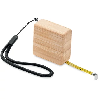 "Adrian" bambusz mérőszalag - 1 méteres