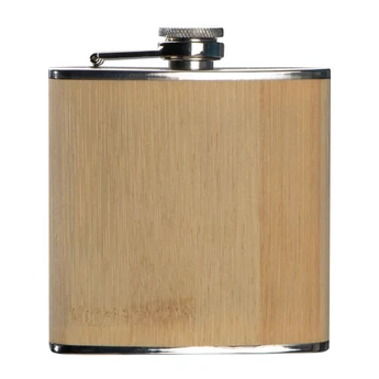 "'Oslo" flaska - 170 ml - fambusz borítással