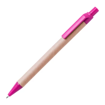 "Lucas" karton golyóstoll - pink "Lucas" karton golyóstoll - pink