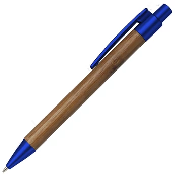 "Netma" bambusz golyóstoll - kék "Netma" bambusz golyóstoll - kék