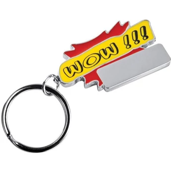 "Wow" kulcstartó - piros