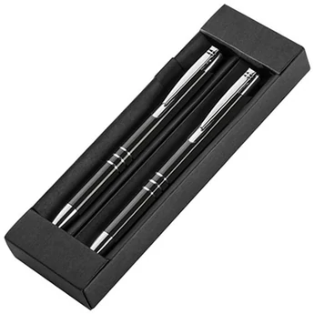 "Dyra" szett - golyóstoll+ceruza - fekete