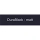 DuraBlack - 0,51 mm - matt  fekete - 508 x 305 mm