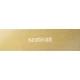 Sárgaréz - 0,5 mm - szatinált, lakkozott - 500 x 600 mm