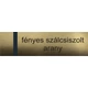 Transply HD - 2,5 mm - fényes szálcsiszolt arany - 610 x 610 mm - gravirnagyker.hu - gravíralapanyag - e760-2,5-1/2