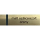Lézerfólia - 0,2 mm - matt szálcsiszolt arany - 610 x 305 mm - gravirnagyker.hu - gravíralapanyag - e7160-0,2