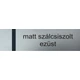 Lézerfólia - 0,2 mm - matt szálcsiszolt ezüst - 610 x 305 mm - gravirnagyker.hu - gravíralapanyag - 7150-0,2