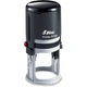 Shiny - R-538 bélyegző - ∅ 38 mm - fekete ház / fekete párna