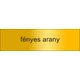 Alumamark - 0,51 mm - fényes arany - 508 x 305 mm - gravirnagyker.hu - gravíralapanyag - e6265-0,51
