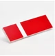 Lasertec 3 rétegű - 1,4 mm - piros / fehér / piros - 610 x 610 mm - gravirnagyker.hu - gravíralapanyag - e5330-1,4-1/2 - 3D