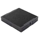 Shiny - S-538 bélyegző - 38 x 38 mm - fekete ház / fekete párna Shiny - S-538 bélyegző - 38 x 38 mm - fekete ház / fekete párna