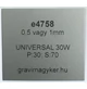 gravirnagyker.hu - gravíralapanyag - e4758-1-1/1 - gravírozva